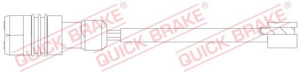 Czujnik zużycia klocka